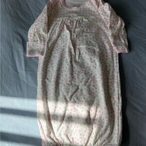 Bundle Pink Floral baby girl sleeper set